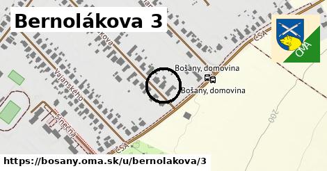 Bernolákova 3, Bošany