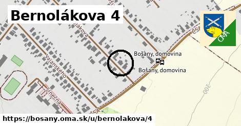 Bernolákova 4, Bošany