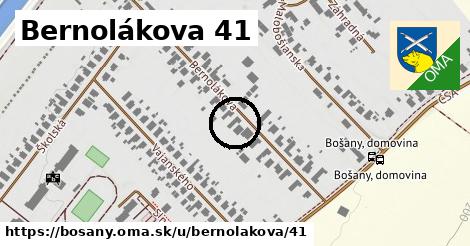 Bernolákova 41, Bošany