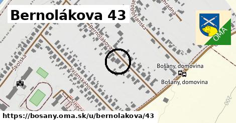 Bernolákova 43, Bošany