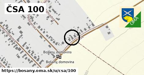 ČSA 100, Bošany