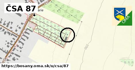 ČSA 87, Bošany