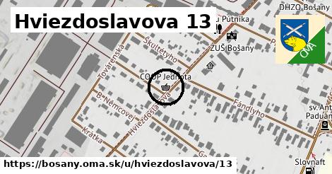 Hviezdoslavova 13, Bošany