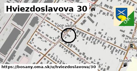 Hviezdoslavova 30, Bošany