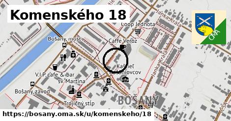 Komenského 18, Bošany