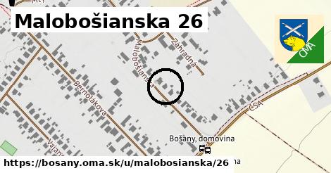 Malobošianska 26, Bošany