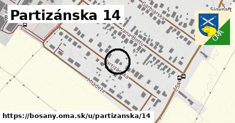 Partizánska 14, Bošany