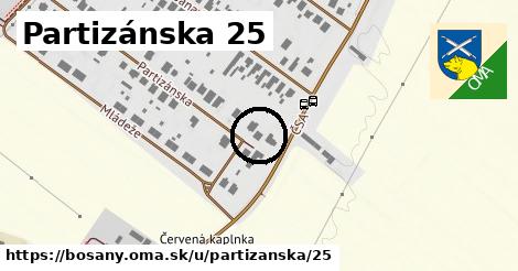 Partizánska 25, Bošany