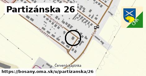 Partizánska 26, Bošany