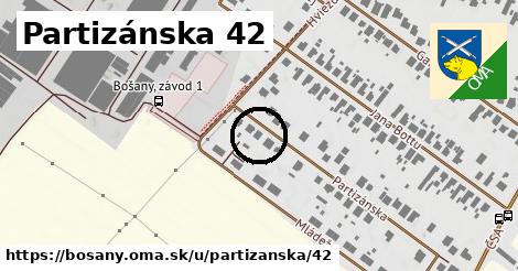 Partizánska 42, Bošany