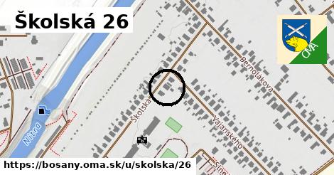 Školská 26, Bošany