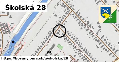 Školská 28, Bošany