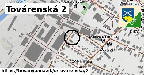 Továrenská 2, Bošany