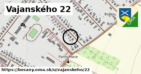 Vajanského 22, Bošany