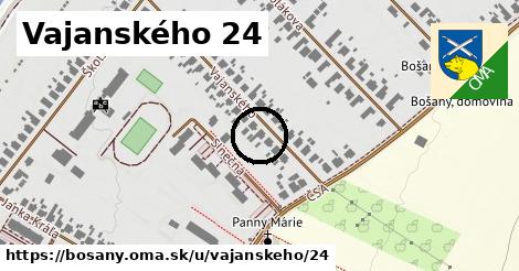 Vajanského 24, Bošany