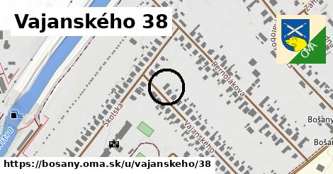 Vajanského 38, Bošany