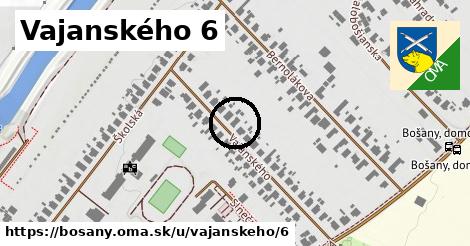 Vajanského 6, Bošany