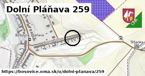 Dolní Pláňava 259, Bošovice