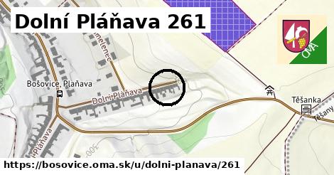 Dolní Pláňava 261, Bošovice