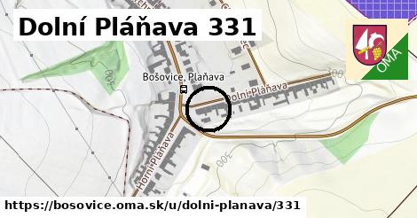 Dolní Pláňava 331, Bošovice