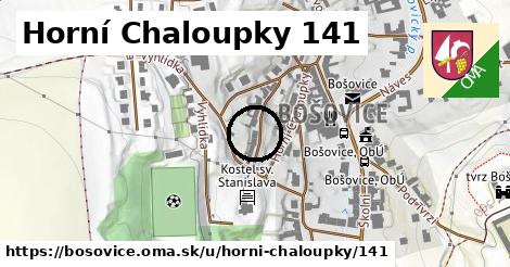 Horní Chaloupky 141, Bošovice