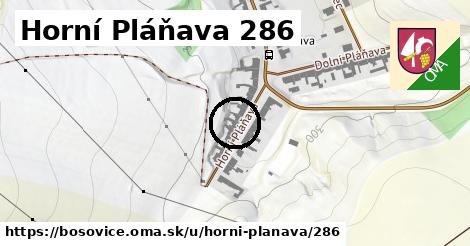 Horní Pláňava 286, Bošovice