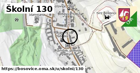 Školní 130, Bošovice