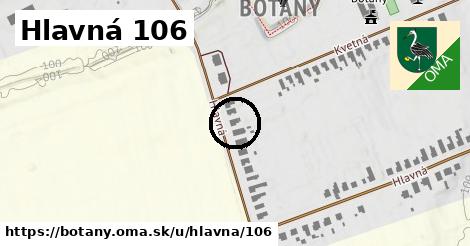 Hlavná 106, Boťany