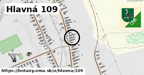 Hlavná 109, Boťany