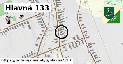 Hlavná 133, Boťany