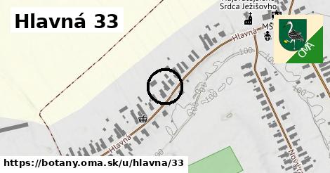 Hlavná 33, Boťany