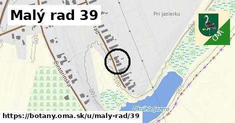 Malý rad 39, Boťany