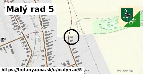 Malý rad 5, Boťany