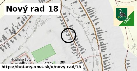 Nový rad 18, Boťany