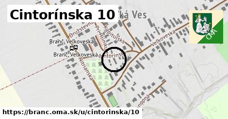 Cintorínska 10, Branč