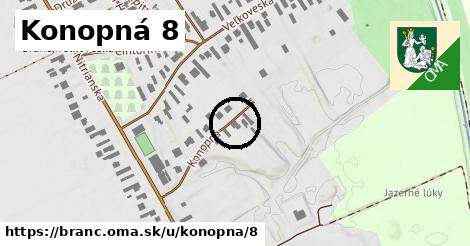 Konopná 8, Branč