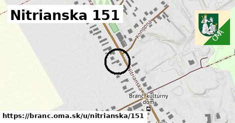 Nitrianska 151, Branč