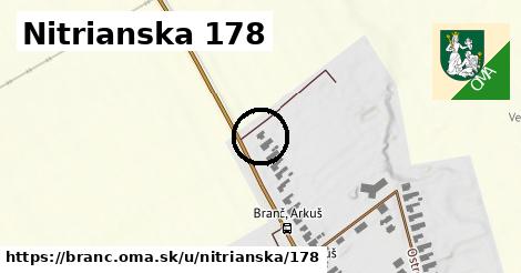 Nitrianska 178, Branč