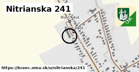 Nitrianska 241, Branč