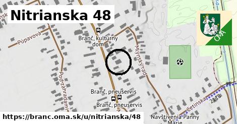 Nitrianska 48, Branč