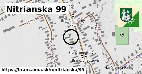 Nitrianska 99, Branč