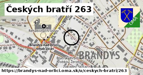 Českých bratří 263, Brandýs nad Orlicí