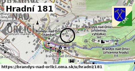 Hradní 181, Brandýs nad Orlicí