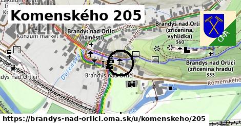 Komenského 205, Brandýs nad Orlicí