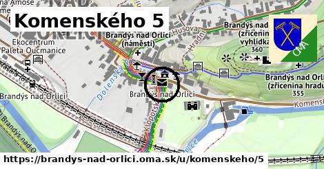 Komenského 5, Brandýs nad Orlicí