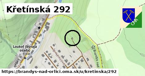 Křetínská 292, Brandýs nad Orlicí