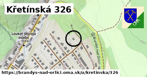 Křetínská 326, Brandýs nad Orlicí