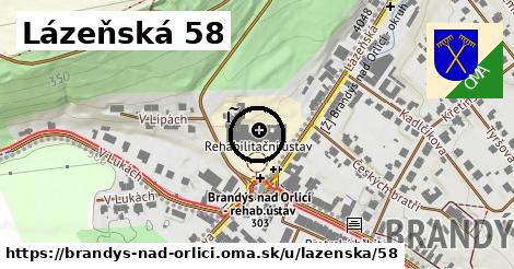 Lázeňská 58, Brandýs nad Orlicí