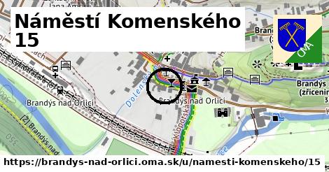 Náměstí Komenského 15, Brandýs nad Orlicí