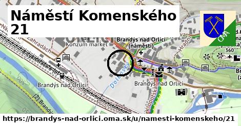 Náměstí Komenského 21, Brandýs nad Orlicí